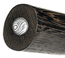 Damascus Cap at end of the handle