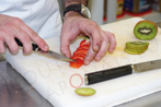 Couteau japonais EPICURE OMEGA en action !