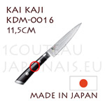 Couteau japonais KAI sÃ©rie SHUN KAJI KDM-0016 - couteau UNIVERSEL - lame en acier DAMAS 
