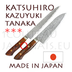 Couteaux japonais KATSUHIRO (Kazuyuki Tanaka) Damas 
