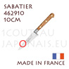 Couteau Office SABATIER IDEAL entirement forg - lame 10cm - manche OLIVIER - 462910 