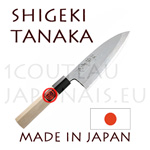 Couteau japonais DEBA forgÃ© manuellement par Shigeki Tanaka  Acier carbone -non inoxydable- 